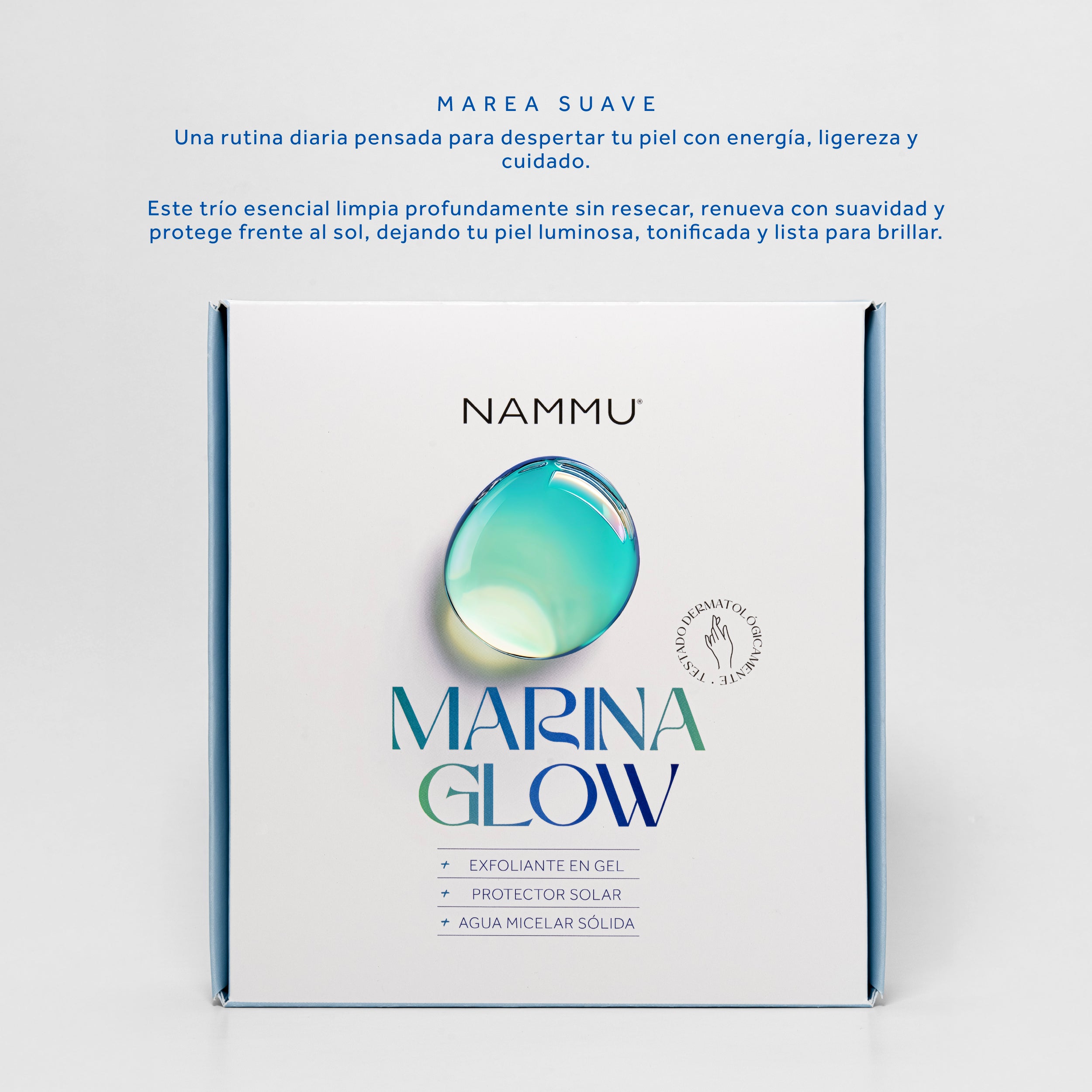 Marina Glow Kit de Día: Limpieza y Protección Solar