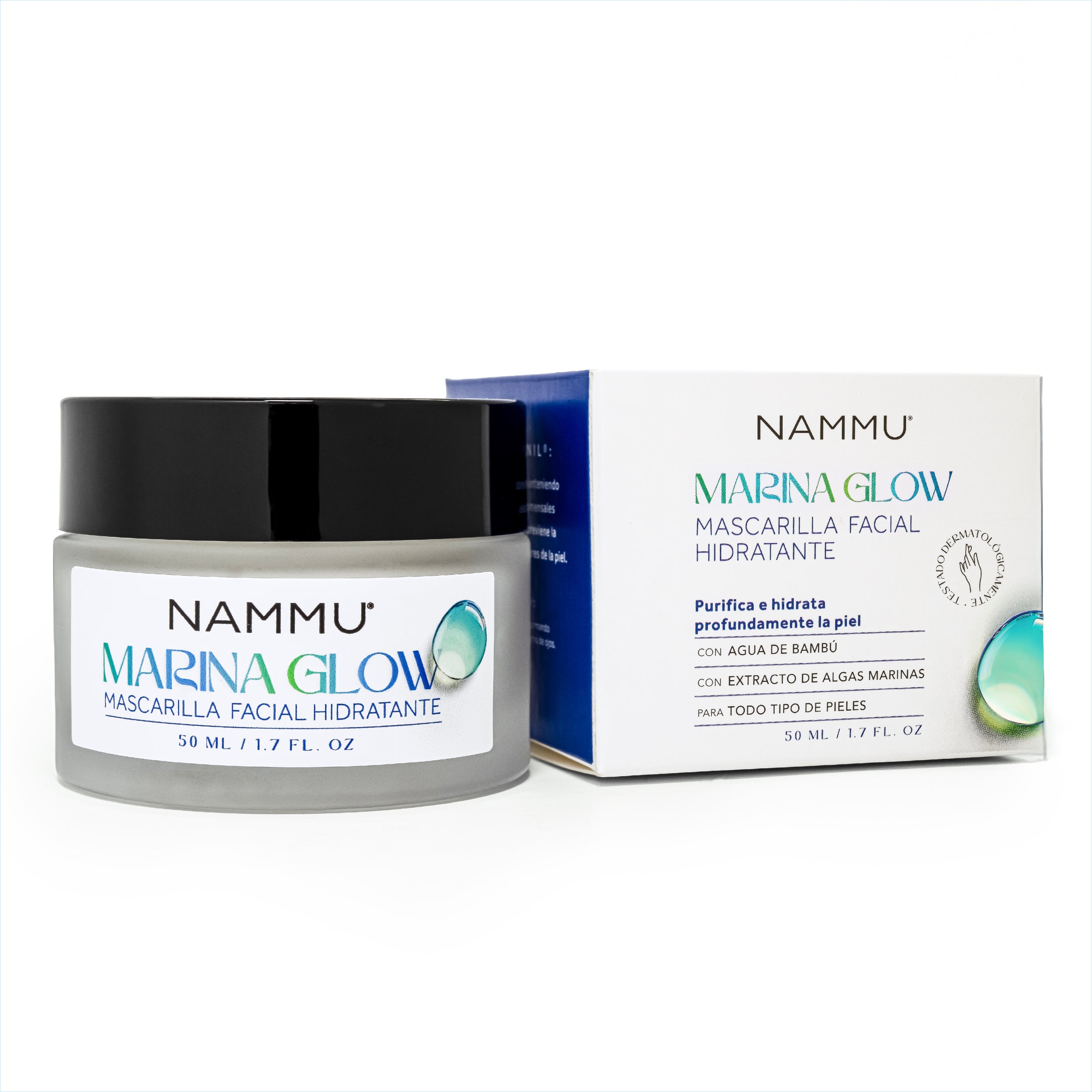 Marina Glow Mascarilla Facial Hidratante - 50 mL
