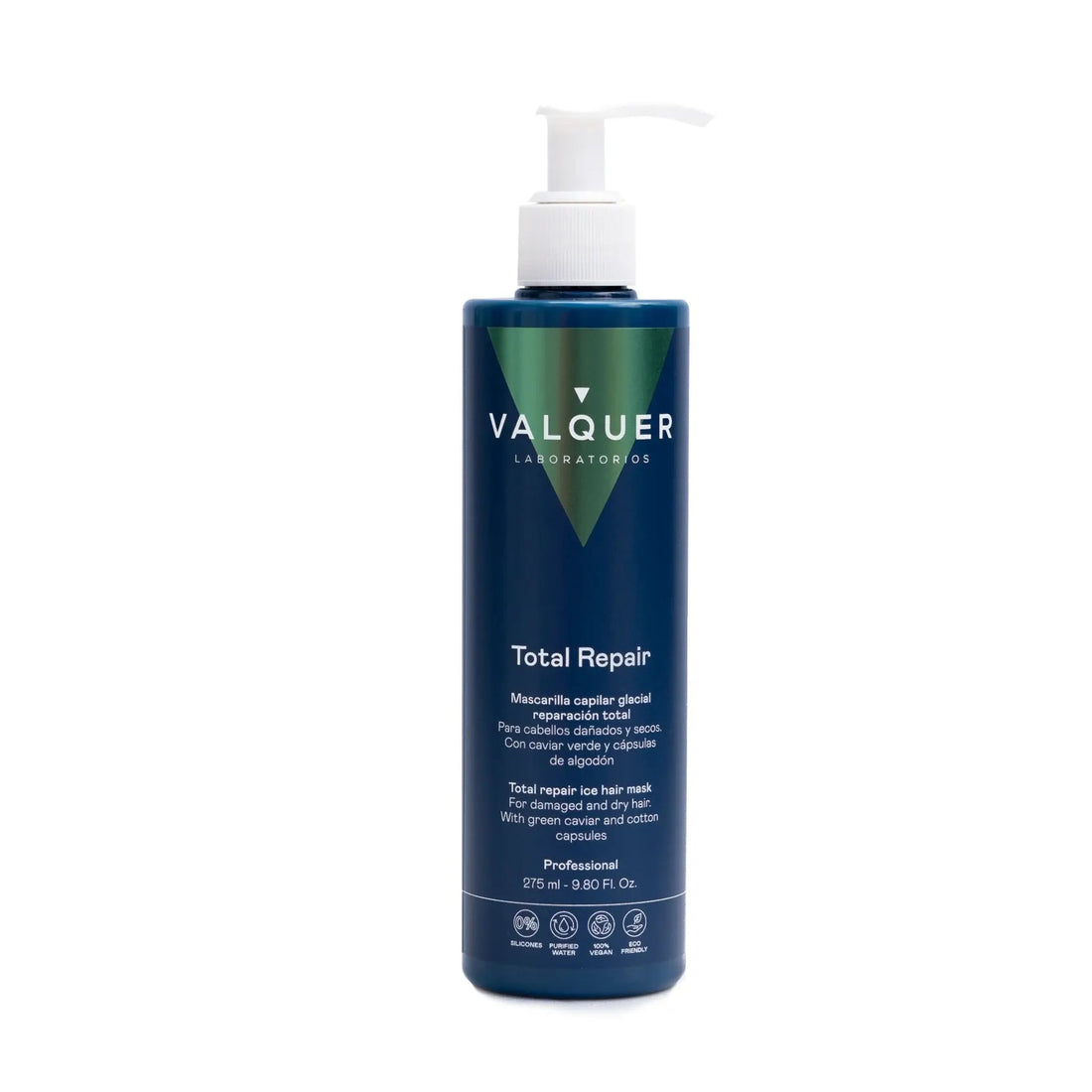 Mascarilla Cabello Dañado - Reparadora Efecto Frío - 0% Sin Sulfatos - 275mL