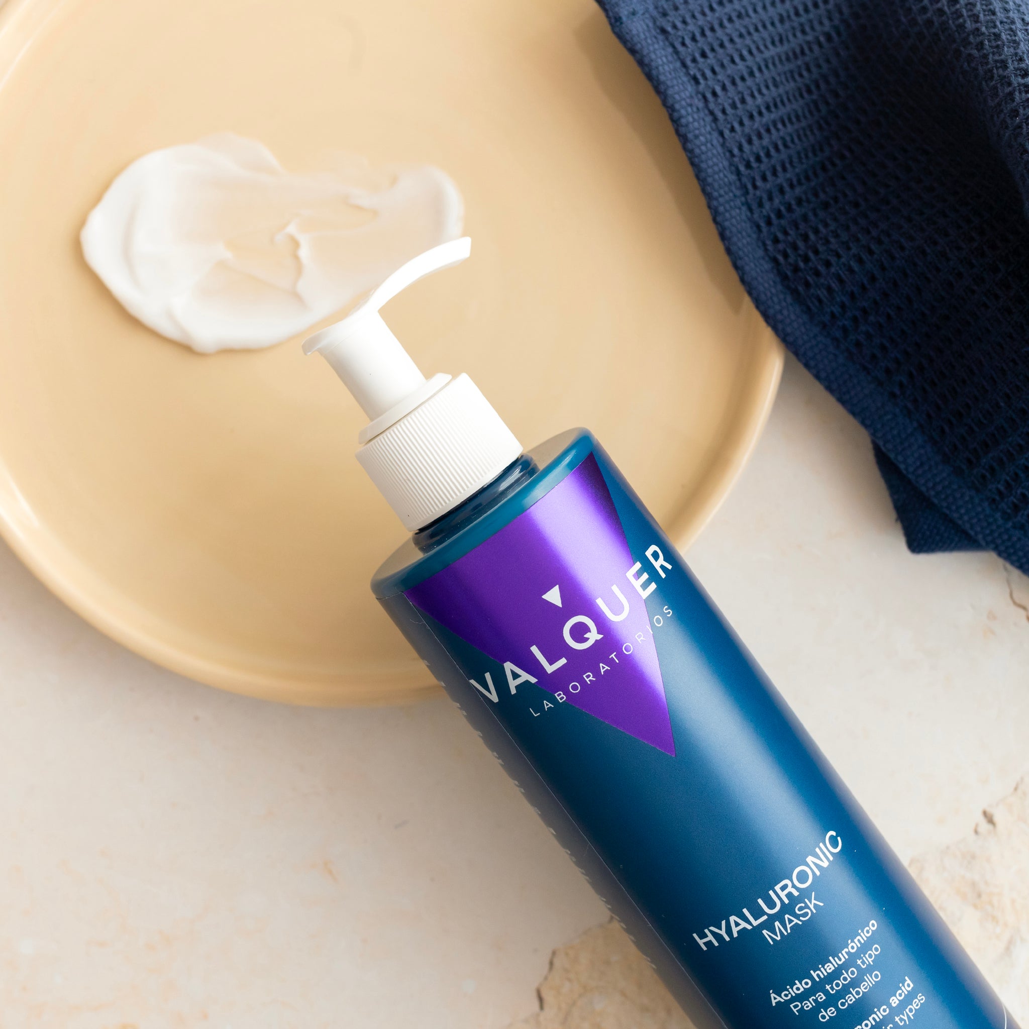 Kit Ácido Hialurónico - Champú y Mascarilla Capilar - Sin Sulfatos - 675 mL