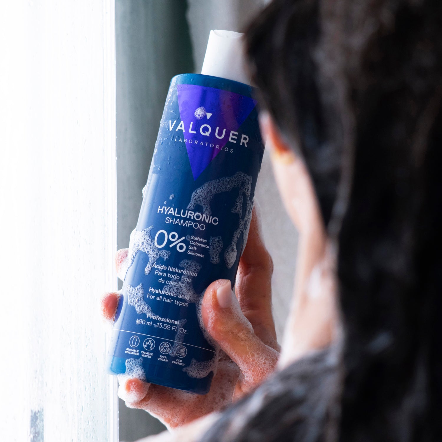 Champú con Ácido Hialurónico - Sin Sulfatos - 400 mL