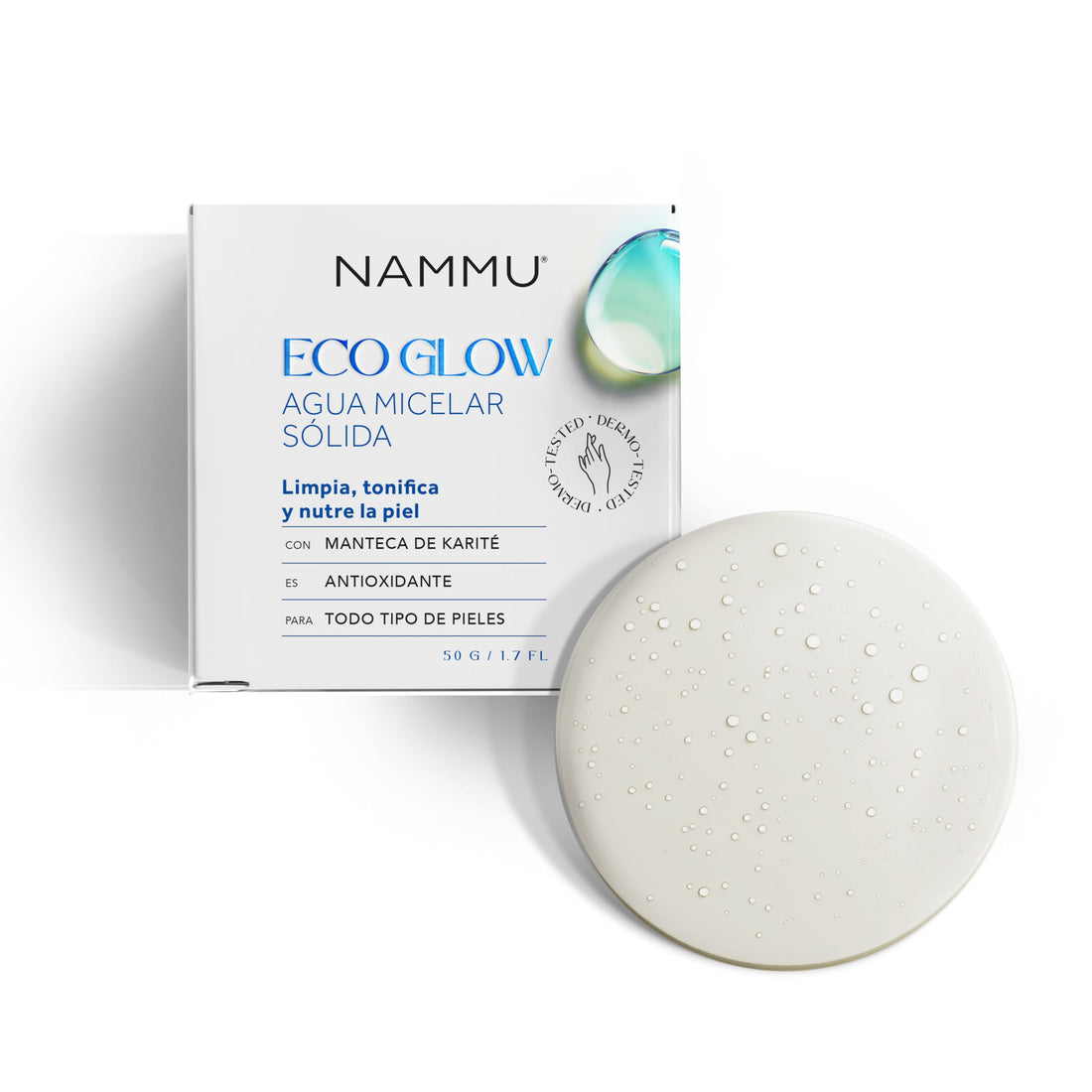 Eco Glow Agua Micelar Sólida - 50g