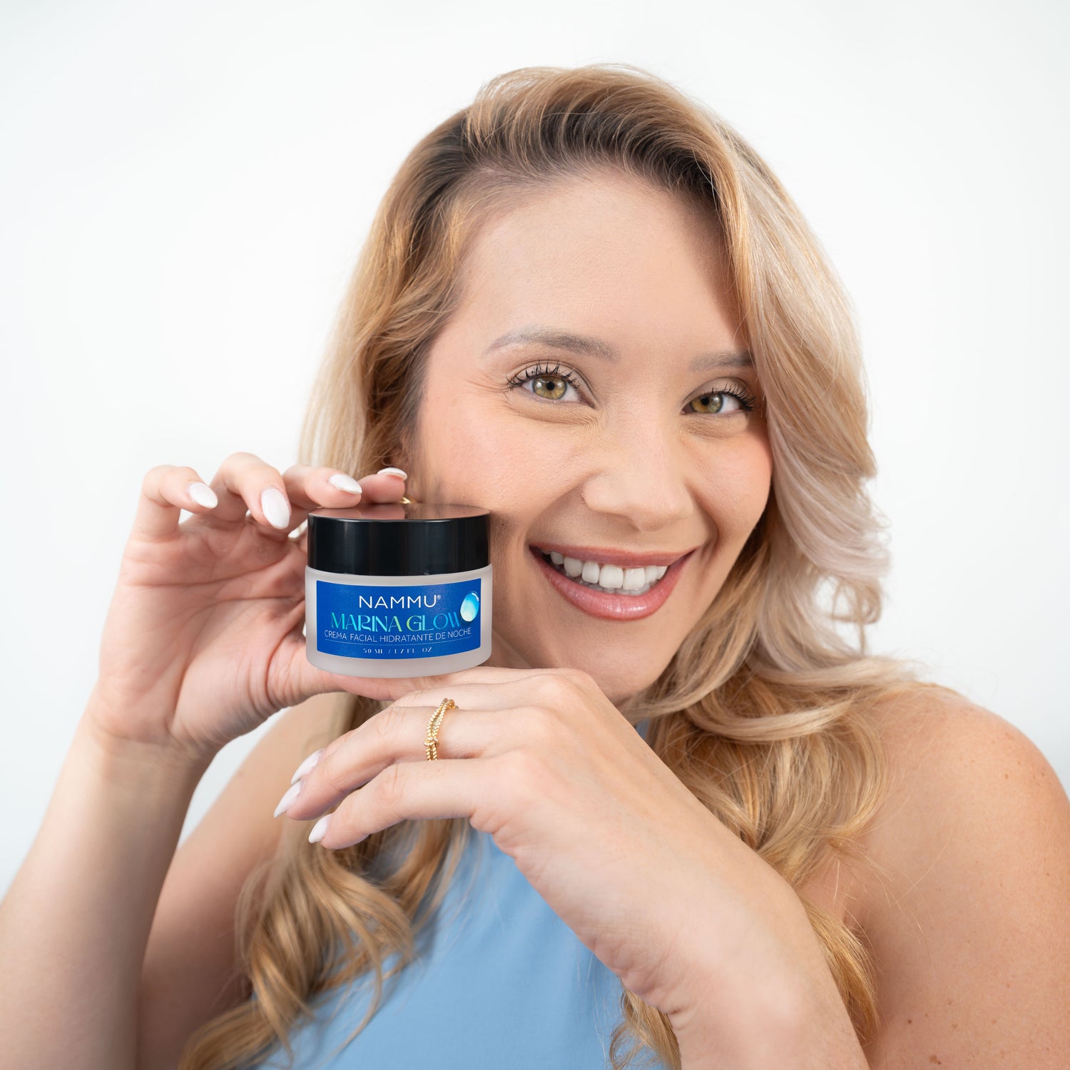 Marina Glow Crema Hidratante de Noche - 50 mL
