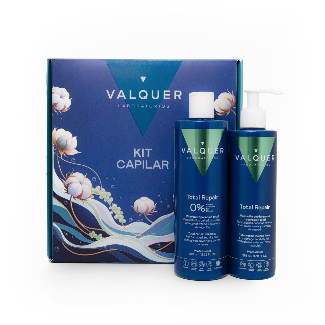 Kit Capilar Total Repair - Sin Sulfatos - 675 mL