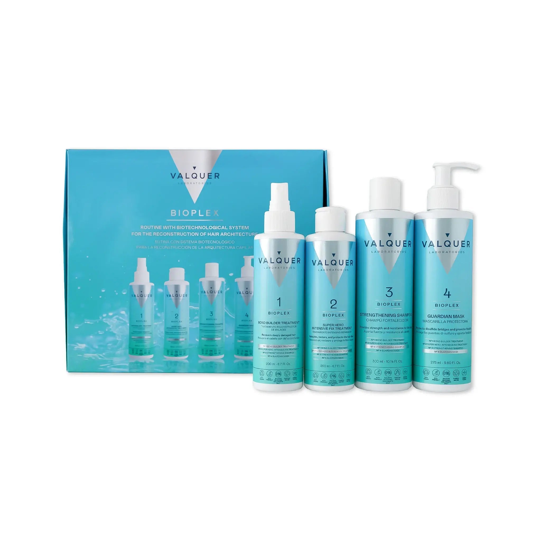 Bioplex - Kit Completo Reconstrucción y Protección Capilar - 975 mL