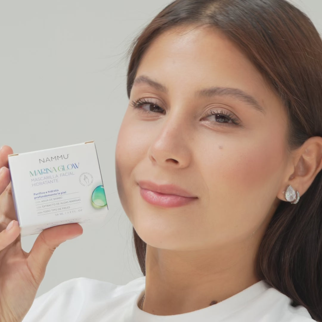 Marina Glow Mascarilla Facial Hidratante - 50 mL